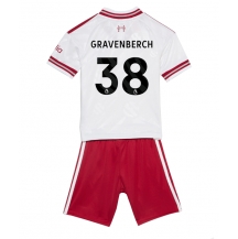 Liverpool Ryan Gravenberch #38 Replika Bortedrakt Barn 2026-27 Kortermet (+ bukser)