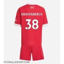 Liverpool Ryan Gravenberch #38 Replika Hjemmedrakt Barn 2025-26 Kortermet (+ bukser)