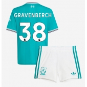 Liverpool Ryan Gravenberch #38 Replika Tredjedrakt Barn 2025-26 Kortermet (+ bukser)