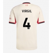Liverpool Virgil van Dijk #4 Replika Bortedrakt 2025-26 Kortermet