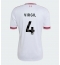 Liverpool Virgil van Dijk #4 Replika Bortedrakt 2026-27 Kortermet Liverpool Virgil van Dijk #4 Replika Bortedrakt 2026-27 Kortermet