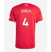 Liverpool Virgil van Dijk #4 Replika Hjemmedrakt 2025-26 Kortermet