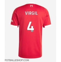 Liverpool Virgil van Dijk #4 Replika Hjemmedrakt 2025-26 Kortermet