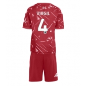 Liverpool Virgil van Dijk #4 Replika Hjemmedrakt Barn 2026-27 Kortermet (+ bukser)