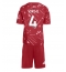 Liverpool Virgil van Dijk #4 Replika Hjemmedrakt Barn 2026-27 Kortermet (+ bukser)