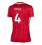 Liverpool Virgil van Dijk #4 Replika Hjemmedrakt Dame 2024-25 Kortermet