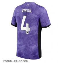 Liverpool Virgil van Dijk #4 Replika Tredjedrakt 2023-24 Kortermet