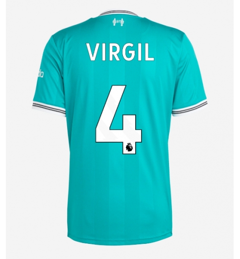 Liverpool Virgil van Dijk #4 Replika Tredjedrakt 2025-26 Kortermet Liverpool Virgil van Dijk #4 Replika Tredjedrakt 2025-26 Kortermet