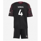 Liverpool Virgil van Dijk #4 Replika Tredjedrakt Barn 2026-27 Kortermet (+ bukser)