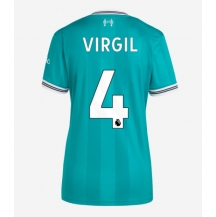 Liverpool Virgil van Dijk #4 Replika Tredjedrakt Dame 2025-26 Kortermet