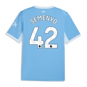 Manchester City Antoine Semenyo #42 Replika Hjemmedrakt 2026-27 Kortermet