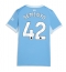 Manchester City Antoine Semenyo #42 Replika Hjemmedrakt Dame 2026-27 Kortermet