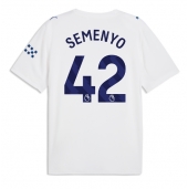 Manchester City Antoine Semenyo #42 Replika Tredjedrakt 2026-27 Kortermet