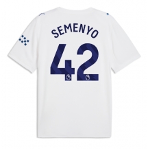 Manchester City Antoine Semenyo #42 Replika Tredjedrakt 2026-27 Kortermet