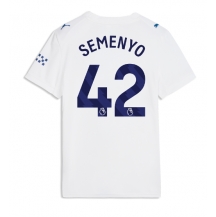 Manchester City Antoine Semenyo #42 Replika Tredjedrakt Dame 2026-27 Kortermet