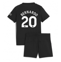 Manchester City Bernardo Silva #20 Replika Bortedrakt Barn 2025-26 Kortermet (+ bukser)