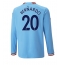 Manchester City Bernardo Silva #20 Replika Hjemmedrakt 2022-23 Langermet