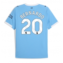 Manchester City Bernardo Silva #20 Replika Hjemmedrakt 2025-26 Kortermet