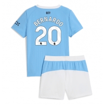 Manchester City Bernardo Silva #20 Replika Hjemmedrakt Barn 2025-26 Kortermet (+ bukser)