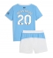 Manchester City Bernardo Silva #20 Replika Hjemmedrakt Barn 2025-26 Kortermet (+ bukser)