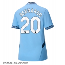 Manchester City Bernardo Silva #20 Replika Hjemmedrakt Dame 2024-25 Kortermet