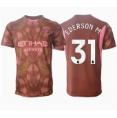 Manchester City Ederson Moraes #31 Keeper Replika Hjemmedrakt 2024-25 Kortermet