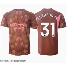 Manchester City Ederson Moraes #31 Keeper Replika Hjemmedrakt 2024-25 Kortermet