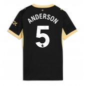 Manchester City Elliot Anderson #5 Replika Bortedrakt Dame 2026-27 Kortermet