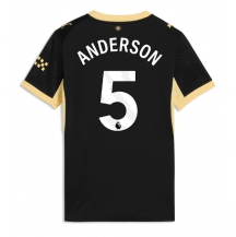 Manchester City Elliot Anderson #5 Replika Bortedrakt Dame 2026-27 Kortermet