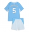 Manchester City Elliot Anderson #5 Replika Hjemmedrakt Barn 2026-27 Kortermet (+ bukser)