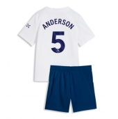 Manchester City Elliot Anderson #5 Replika Tredjedrakt Barn 2026-27 Kortermet (+ bukser)