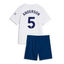 Manchester City Elliot Anderson #5 Replika Tredjedrakt Barn 2026-27 Kortermet (+ bukser)