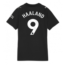 Manchester City Erling Haaland #9 Replika Bortedrakt Dame 2025-26 Kortermet