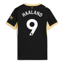 Manchester City Erling Haaland #9 Replika Bortedrakt Dame 2026-27 Kortermet