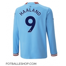 Manchester City Erling Haaland #9 Replika Hjemmedrakt 2022-23 Langermet