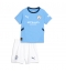 Manchester City Erling Haaland #9 Replika Hjemmedrakt Barn 2024-25 Kortermet (+ bukser)