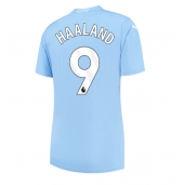 Manchester City Erling Haaland #9 Replika Hjemmedrakt Dame 2023-24 Kortermet