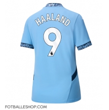 Manchester City Erling Haaland #9 Replika Hjemmedrakt Dame 2024-25 Kortermet