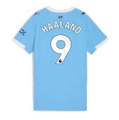 Manchester City Erling Haaland #9 Replika Hjemmedrakt Dame 2025-26 Kortermet