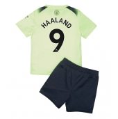 Manchester City Erling Haaland #9 Replika Tredjedrakt Barn 2022-23 Kortermet (+ bukser)