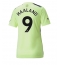 Manchester City Erling Haaland #9 Replika Tredjedrakt Dame 2022-23 Kortermet