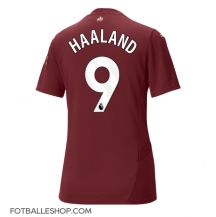 Manchester City Erling Haaland #9 Replika Tredjedrakt Dame 2024-25 Kortermet