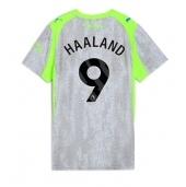 Manchester City Erling Haaland #9 Replika Tredjedrakt Dame 2025-26 Kortermet