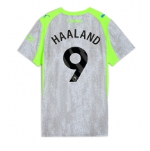 Manchester City Erling Haaland #9 Replika Tredjedrakt Dame 2025-26 Kortermet