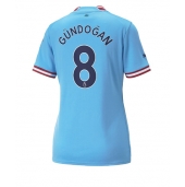 Manchester City Ilkay Gundogan #8 Replika Hjemmedrakt Dame 2022-23 Kortermet