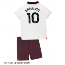 Manchester City Jack Grealish #10 Replika Bortedrakt Barn 2023-24 Kortermet (+ bukser)