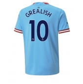 Manchester City Jack Grealish #10 Replika Hjemmedrakt 2022-23 Kortermet