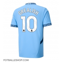 Manchester City Jack Grealish #10 Replika Hjemmedrakt 2024-25 Kortermet