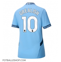 Manchester City Jack Grealish #10 Replika Hjemmedrakt Dame 2024-25 Kortermet