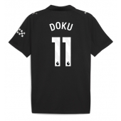 Manchester City Jeremy Doku #11 Replika Bortedrakt 2025-26 Kortermet